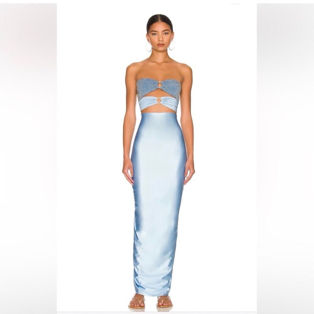 Baobab Isla Maxi Dress in Lagoon
